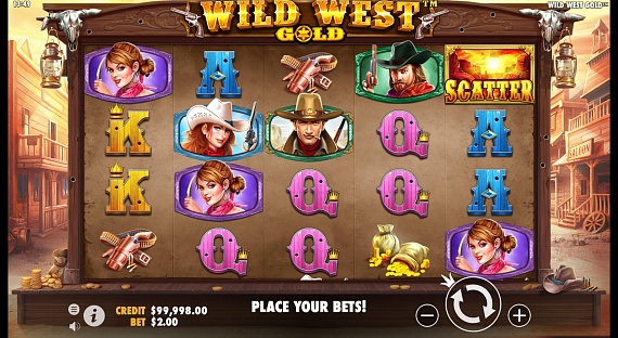 Wild West Gold Pokie ScreenShot #3