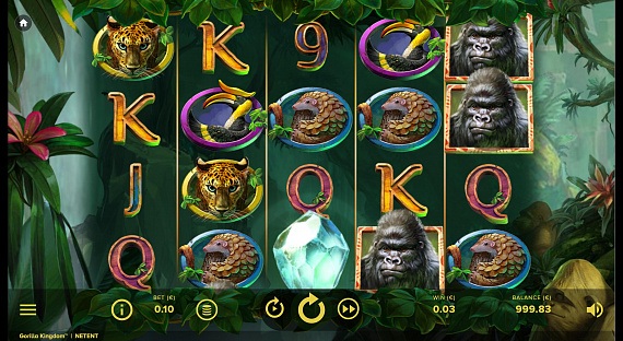Gorilla Kingdom Pokie ScreenShot #4