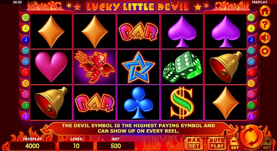 Lucky Little Devil Pokie ScreenShot #3