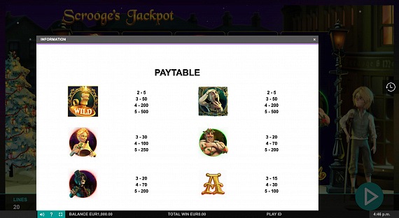 Scrooge's Jackpot Pokie ScreenShot #1
