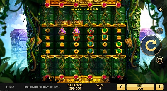 Kingdom of Gold Mystic Ways Pokie ScreenShot #4
