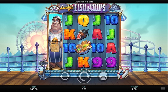 Lucky's Fish and Chips Pokie ScreenShot #4