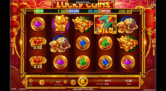 Lucky Coins Pokie ScreenShot #5