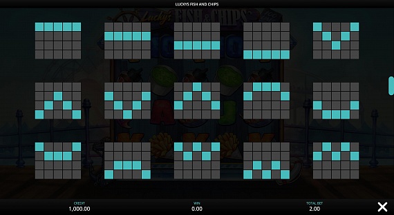 Lucky's Fish and Chips Pokie ScreenShot #3