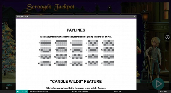 Scrooge's Jackpot Pokie ScreenShot #2