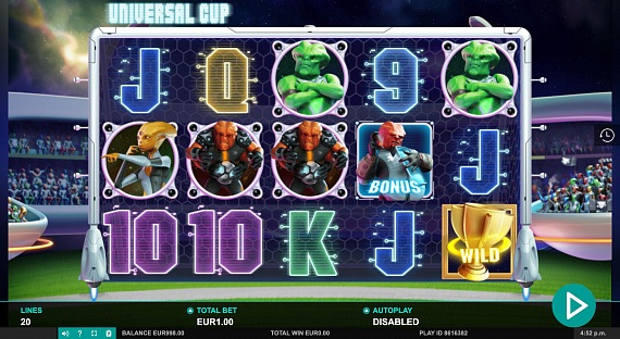 Universal Cup Pokie ScreenShot #4