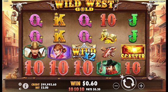 Wild West Gold Pokie ScreenShot #4