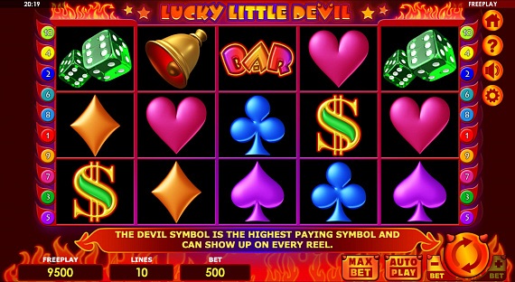 Lucky Little Devil Pokie ScreenShot #5